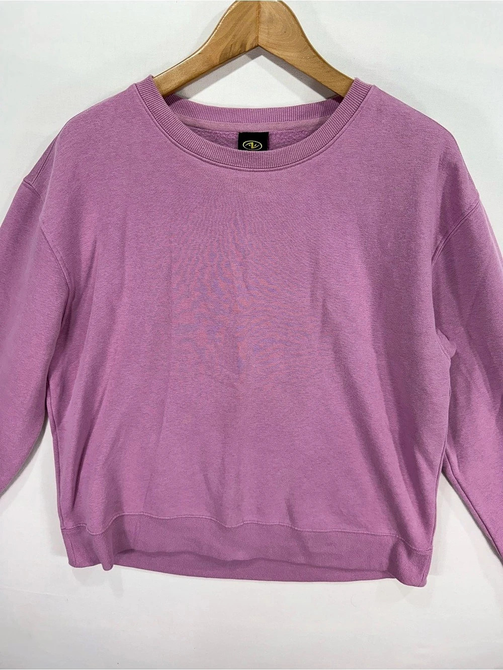Athletic Works Girl's Fleece Crewneck Sweatshirt Plum Girls Medium